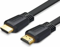 Ugreen ED015 HDMI - HDMI 2.0 Lapos kábel 2m - Fekete