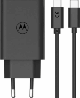 Motorola TurboPower 68 GaN USB Type-C Hálózati Töltő - Fekete (68W)