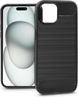 Haffner Carbon Apple iPhone 15 Plus Tok - Fekete