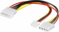 Power cable Molex/Molex+miniMolex Akyga AK-CA-14 15cm