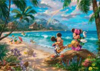 Schmidt Spiele Thomas Kinkade Studios Minnie & Mickey in Hawaii - 1000 darabos puzzle