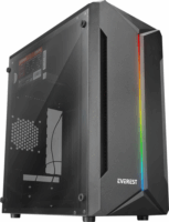 Everest Saber RGB Peak Számítógépház - Fekete + 250W PSU