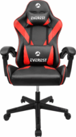 Everest KL-ER10 Redcore Gamer szék - Fekete/Piros