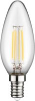 Goobay LED Filament Gyertya izzó 4W 470lm 2700K E14 - Meleg fehér