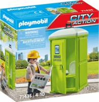 Playmobil 71435 City Action - Mobil WC