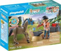 Playmobil Ben, a patkolókovács és Achilles