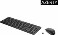 HP 18H24AA 230 Wireless Billentyűzet + Wireless Egér (Fekete) - Angol (US)