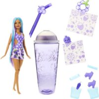 Mattel Barbie Slime Reveal: Kék hajú baba gyümölcsös szoknyában