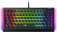 Razer BlackWidow V4 75% (Tactile Switch) Vezetékes Mechanikus Gaming Billentyűzet (Fekete) - Angol (US)