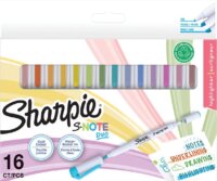 Sharpie S-Nota Duo Vízbázisú marker készlet - Vegyes színek (16 db / csomag)