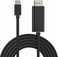Conceptronic ABBY04B USB-C 3.2 Gen 1 - HDMI 1.4 Kábel 2m - Fekete
