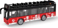 Iskolabusz nyitható ajtókkal és effektekkel - Piros