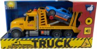 Dromader Truck Autószállító teherautó - Sárga