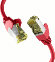 EFB S/FTP CAT6A Patch kábel 0,15m - Piros