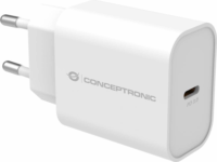 Conceptronic ALTHEA07W USB-C Hálózati töltő - Fehér (20W)