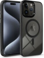 Haffner Apple iPhone 15 Pro Max Tok - Fekete/Átlátszó