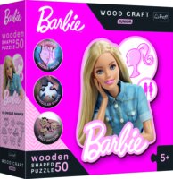 Trefl Wood Craft Barbie - 50 darabos puzzle