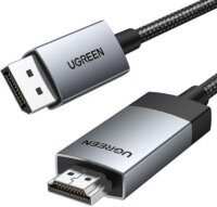 Ugreen 15773 DP119 HDMI - DisplayPort Kábel 1m - Fekete