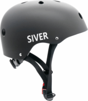 Siver HT-38 Kerékpáros Sisak - Fekete (S 50-54cm)