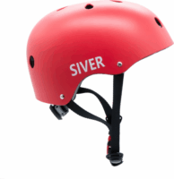 Siver HT-38 Kerékpáros Sisak - Piros (L 58-62cm)