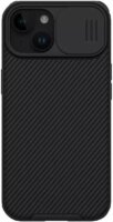 Nillkin CamShield Pro Apple iPhone 15 Szilikon Tok - Fekete