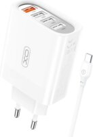 XO L110 4x USB Type-A Hálózati töltő - Fehér (18W)