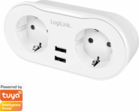 LogiLink SH0102 230V WiFi Smart elosztó 2 aljzatos - Fehér