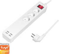 LogiLink SH0103 230V WiFi Smart elosztó 3 aljzatos 1.7m - Fehér
