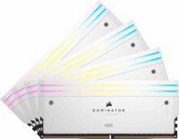 Corsair 64GB / 6400 Dominator Titanium RGB White (Intel XMP) DDR5 RAM KIT (4x16GB)