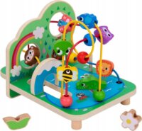 Tooky Toy: Állatos fa babafoglalkoztató - Vidámpark