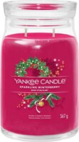 Yankee Candle Signature Sparkling Winterberry Illatgyertya 567g