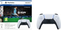 Sony PlayStation 5 DualSense Wireless Controller - Fekete/Fehér + EA Sports FC 24