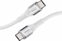 Intenso C315C USB-C apa - USB-C apa 2.0 Adat és töltő kábel - Fehér (1.5m)