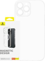 Baseus OS-Lucent Series Apple iPhone 15 Pro Mágneses Tok - Átlátszó