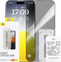Baseus Sapphire iPhone 15 Pro Edzett üveg betekintésvédelmi kijelzővédő