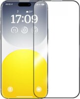 Baseus Sapphire iPhone 15 Plus Edzett üveg kijelzővédő