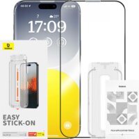 Baseus Sapphire iPhone 15 Edzett üveg kijelzővédő