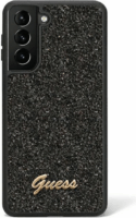Guess Glitter Script Samsung Galaxy S23 Tok - Fekete