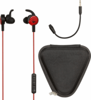 Drakkar Kriger Vezetékes Gaming Headset - Fekete/Piros