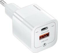 Toocki TCTAC-XFKB01 WHITE USB-A / USB-C Hálózati töltő - Fehér (33W)