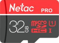 Netac 32GB P500 Extreme Pro Micro SDHC Memóriakártya + SD adapter