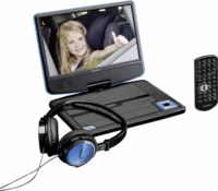 Lenco DVP-910 Hordozható DVD lejátszó - Fekete/Kék