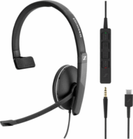 Sennheiser Epos Adapt 135 USB-C II Mono Vezetékes Headset - Fekete