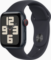 Apple Watch SE (2023) 40mm Okosóra S/M méretű szíjjal - Midnight