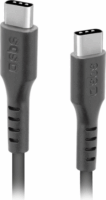 SBS TECABLETCC31K USB-C apa - USB-C apa 3.1 Adat és töltőkábel - Fekete (1.5m)