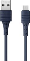 Remax Zeron Series RC-179M USB-A apa - Micro USB apa 2.0 Adat és töltőkábel - Kék (1m)