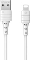 Remax Zeron Series RC-179I USB-A apa - Lightning apa 2.0 Adat és töltőkábel - Fehér (1m)