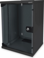Digitus 10" Álló rack szekrény 12U 312x300 mm - Fekete