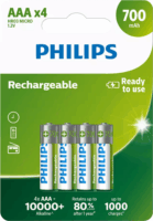 Philips R03B4A70/10 NiMH AAA Ceruzaelem (4db/csomag)
