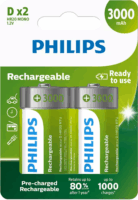 Philips R20B2A300/10 NiMH D Góliátelem (2db/csomag)